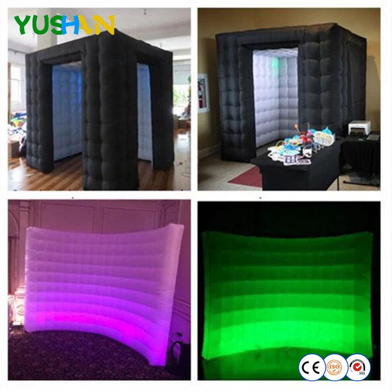 custom 2pcs inflatable photo booth enclosure tent photobooth shell and LED inflatable wall backdrop rent for parties weddings
custom 2pcs inflatable photo booth enclosure tent photobooth shell and LED inflatable wall backdrop rent for parties weddings