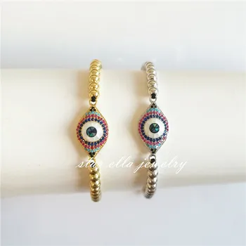 Starella Micro Pave Multi Color CZ Abalone Shell Oval Turkey Evil Eye Macrame Braiding Adjustable Bracelet Pulseras Joyeria
Starella Micro Pave Multi Color CZ Abalone Shell Oval Turkey Evil Eye Macrame Braiding Adjustable Bracelet Pulseras Joyeria