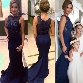 Long Mermaid Evening Dresses Navy Blue Slim Tight Women Elegant Prom Dress With Beaded Appliques Glamorous Long Formal Wear Gown
Long Mermaid Evening Dresses Navy Blue Slim Tight Women Elegant Prom Dress With Beaded Appliques Glamorous Long Formal Wear Gown