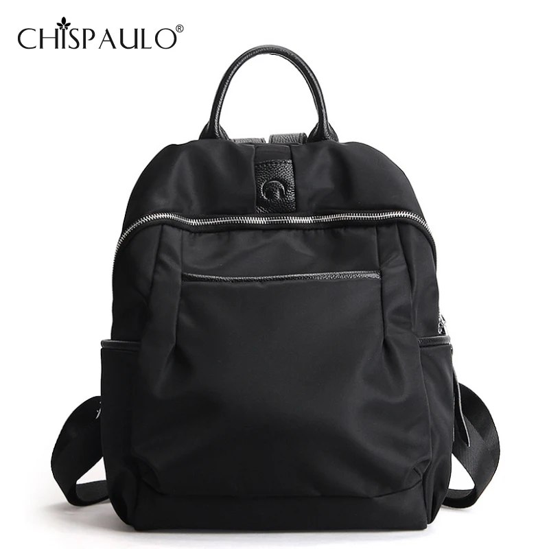 Women Waterproof Oxford Backpack School Backpack For Teenage Girls Solid Black Women's Bag mochila feminina Famous Brand
Women Waterproof Oxford Backpack School Backpack For Teenage Girls Solid Black Women's Bag mochila feminina Famous Brand