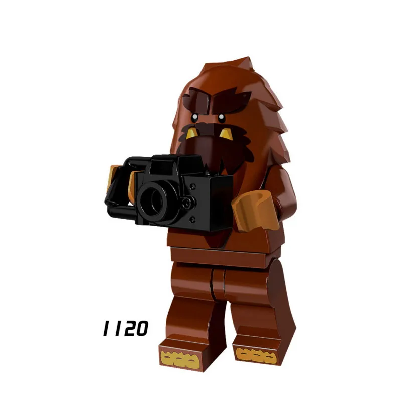 Single Sale Super Hero Star Wars 1120 bigfoot Model Mini Building Blocks Figure Bricks Toys kids gifts Compatible Legoed Ninjaed
Single Sale Super Hero Star Wars 1120 bigfoot Model Mini Building Blocks Figure Bricks Toys kids gifts Compatible Legoed Ninjaed