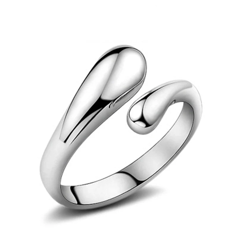 Promotion Fashion Woman Jewelry Genuine 925 Sterling Silver Smooth Figure Rings Adjustable Factory Price Opening Ring
Promotion Fashion Woman Jewelry Genuine 925 Sterling Silver Smooth Figure Rings Adjustable Factory Price Opening Ring