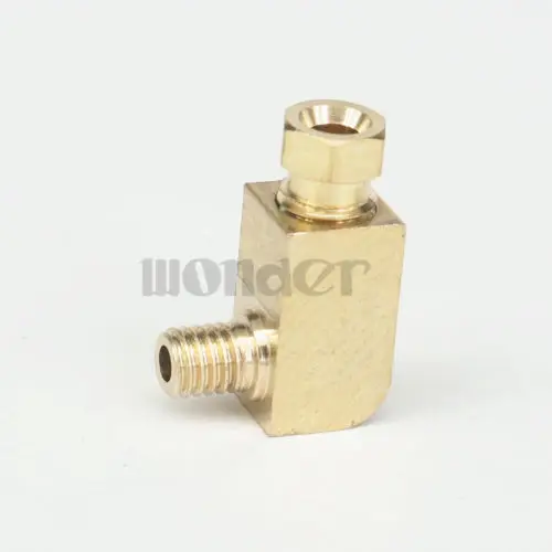 M6 Male 4mm OD Tube 90 Degree ELbow Brass Connector Machine Tool Oil Filter Canister Adapter Pipe fitting For Lube Tubing
M6 Male 4mm OD Tube 90 Degree ELbow Brass Connector Machine Tool Oil Filter Canister Adapter Pipe fitting For Lube Tubing