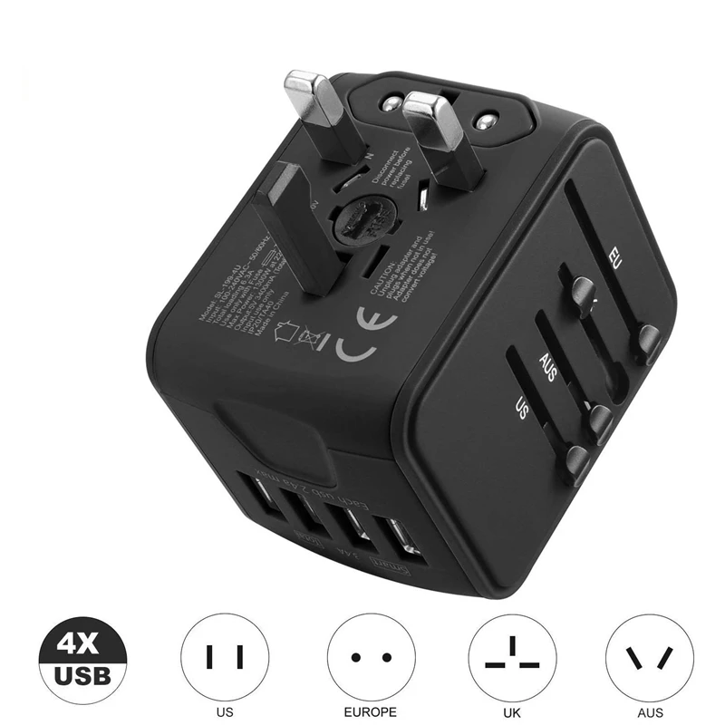 Travel adapter Universal Power Adapter Charger worldwide adaptor wall Electric Plugs Sockets Converter for mobile phones
Travel adapter Universal Power Adapter Charger worldwide adaptor wall Electric Plugs Sockets Converter for mobile phones