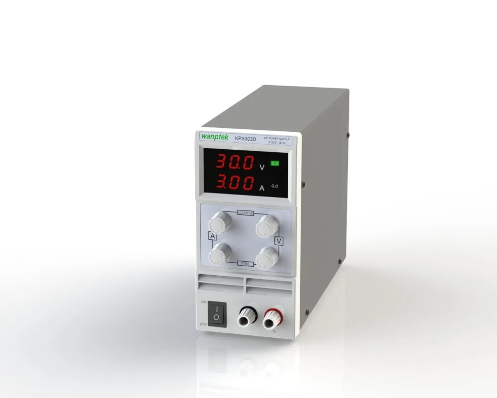 KPS303D Adjustable High precision double LED display switch DC Power Supply protection function 30V3A 110V-230V 0.1V/0.01A EU
KPS303D Adjustable High precision double LED display switch DC Power Supply protection function 30V3A 110V-230V 0.1V/0.01A EU