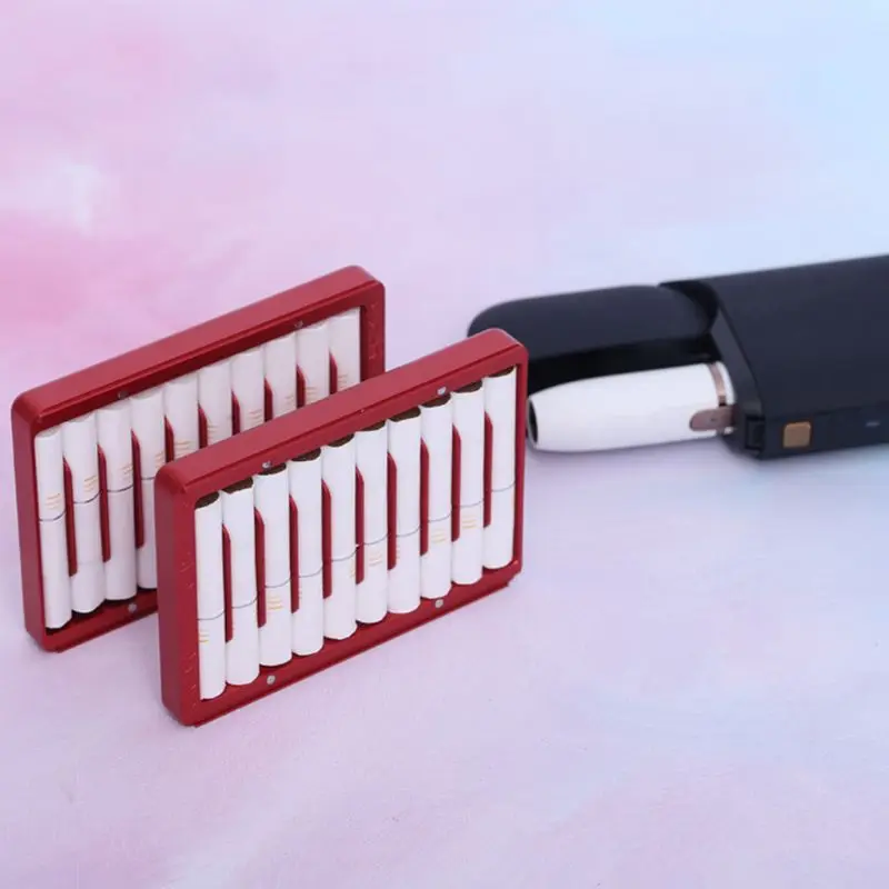 20 Holes Aluminum Alloy Metal Cigarette Case Holder Storage Box Protective Sleeve for IQOS Accessories
20 Holes Aluminum Alloy Metal Cigarette Case Holder Storage Box Protective Sleeve for IQOS Accessories
