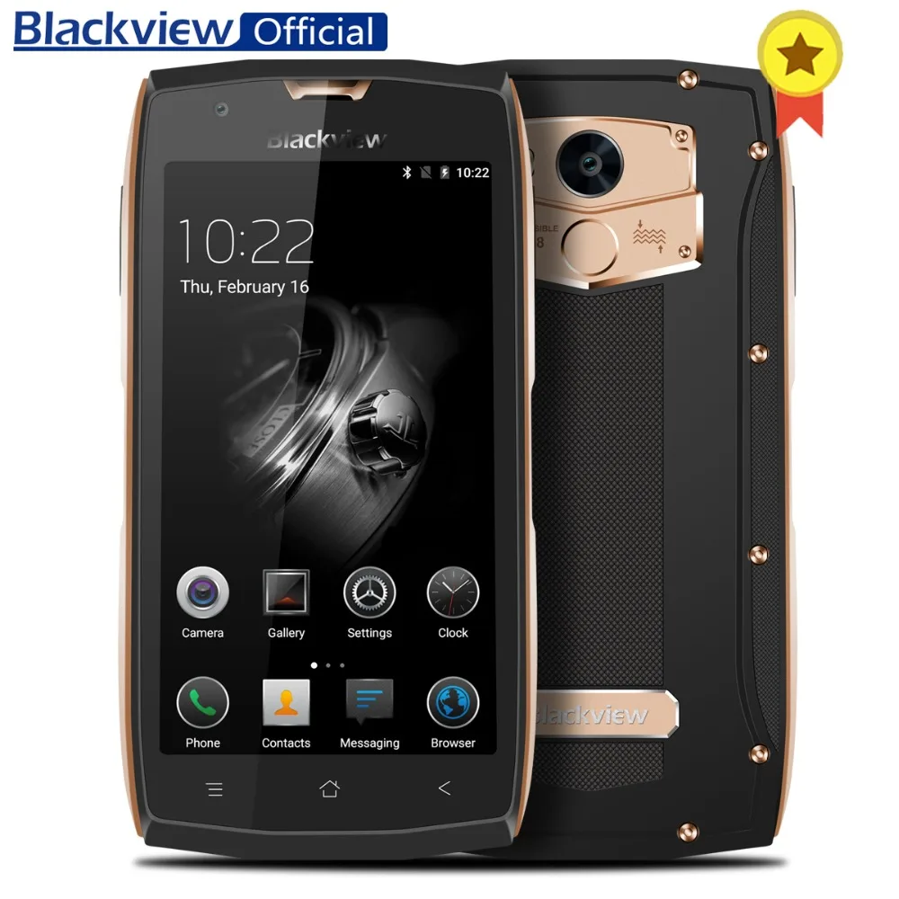 

Blackview BV7000 Pro 4G Smartphone IP68 Waterproof 5.0" FHD Screen 4GB+64GB MT6750T Octa-core 13.0MP Camera Fingerprint OTG