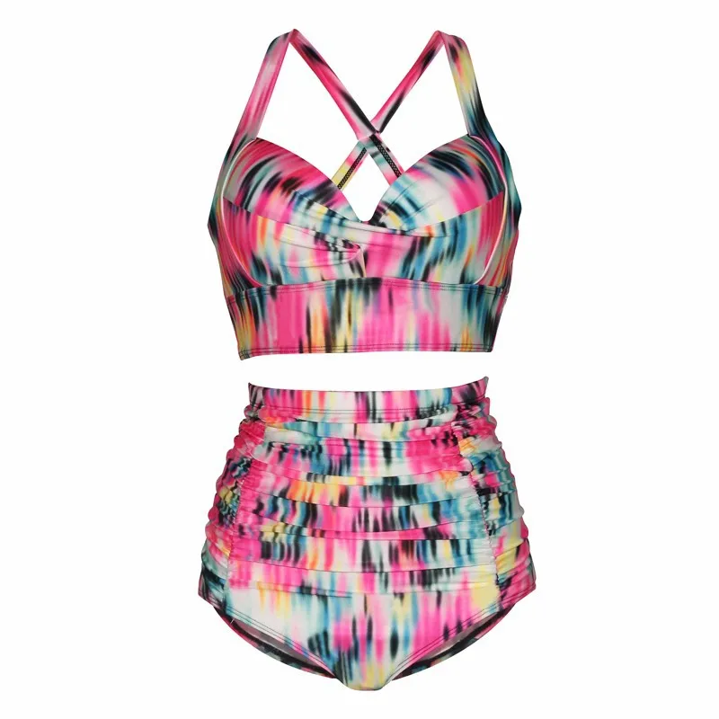 Womens 2017 Summer Swimsuit Plus Size Swimwear Two Piece Swimdress Halter Swim Bathing Suit
Womens 2017 Summer Swimsuit Plus Size Swimwear Two Piece Swimdress Halter Swim Bathing Suit