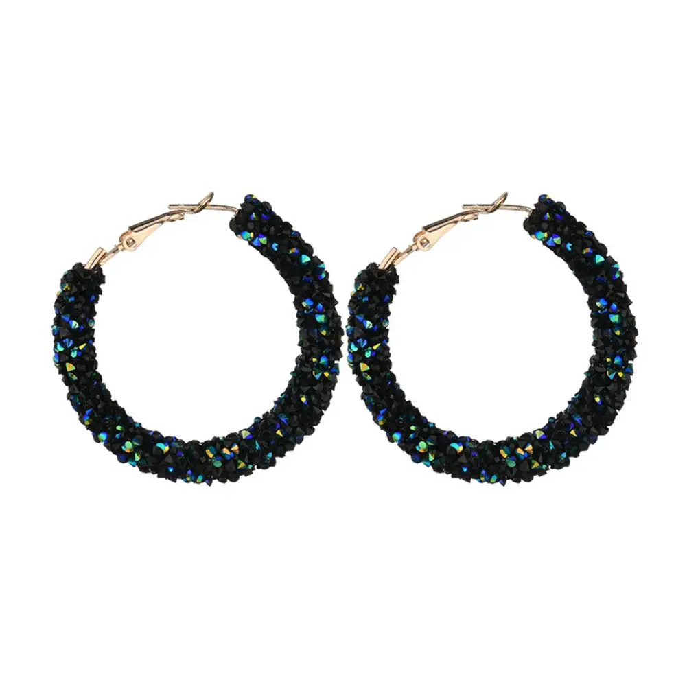 1 Pair Women Round Earrings Punk Circular Lady Girl Crystal Hoop Earring Jewelry M8694
1 Pair Women Round Earrings Punk Circular Lady Girl Crystal Hoop Earring Jewelry M8694