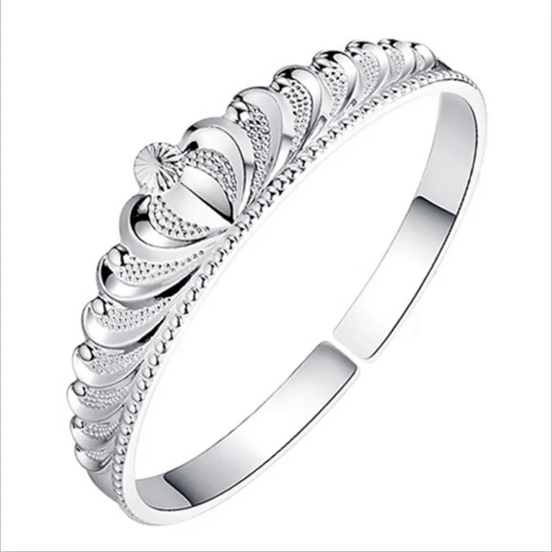 LUKENI Classic Crown Girl Bangles Jewelry Fashion Princess Silver Bangles Bride Wedding Party Bijou Trendy Christmas Wholesale
LUKENI Classic Crown Girl Bangles Jewelry Fashion Princess Silver Bangles Bride Wedding Party Bijou Trendy Christmas Wholesale