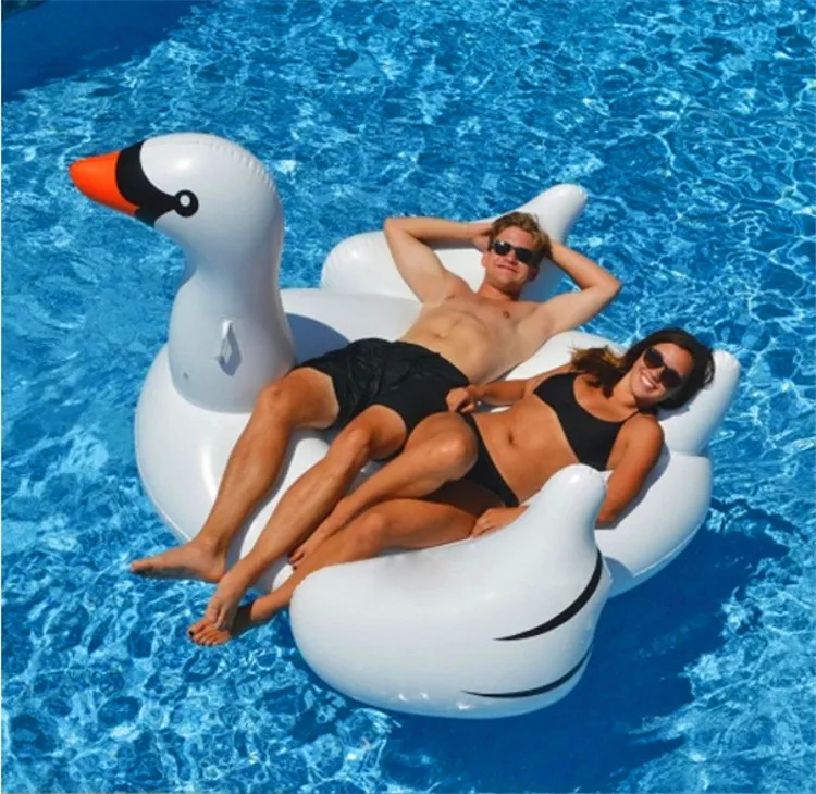 150CM 60 Inch Giant Inflatable White-Swan Pool Float White Ride-On Swimming Ring Adults Children Water Holiday Party Toys Piscin
150CM 60 Inch Giant Inflatable White-Swan Pool Float White Ride-On Swimming Ring Adults Children Water Holiday Party Toys Piscin