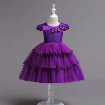 CAILENI Girls Fashion Tiered Princess Dress Kids Three Layers Dress For 1-10 Years Purple Birthday Wedding Party Ball Gown Frock
CAILENI Girls Fashion Tiered Princess Dress Kids Three Layers Dress For 1-10 Years Purple Birthday Wedding Party Ball Gown Frock