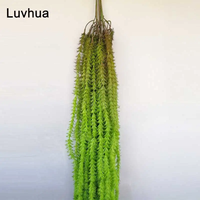 150cm/59inch Green Grass Real Touch Artificial Vine Hanging Wall Plastic Plants Wedding Flower Arrangements Home Decoration 1pc
150cm/59inch Green Grass Real Touch Artificial Vine Hanging Wall Plastic Plants Wedding Flower Arrangements Home Decoration 1pc