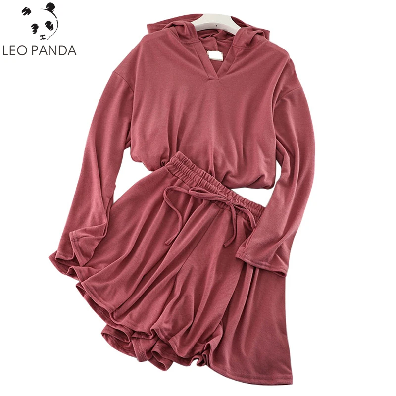 2019 New Fashion Two Piece Set Women's Solid Sports Cotton Loose Hooded Casual Top + Elasticity Wide Leg Pants Tide Clothing
2019 New Fashion Two Piece Set Women's Solid Sports Cotton Loose Hooded Casual Top + Elasticity Wide Leg Pants Tide Clothing