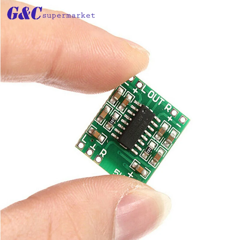 PAM8403 Super Mini Digital Amplifier Board 2 * 3W Class D Digital 2.5V To 5V Power Amplifier Board Efficient
PAM8403 Super Mini Digital Amplifier Board 2 * 3W Class D Digital 2.5V To 5V Power Amplifier Board Efficient