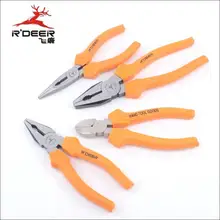 R'DEER TOOL HONGKONG BRAND Germany style 55# high carbon steel mult-function cutting plier long nose plier diagonal plier
R'DEER TOOL HONGKONG BRAND Germany style 55# high carbon steel mult-function cutting plier long nose plier diagonal plier