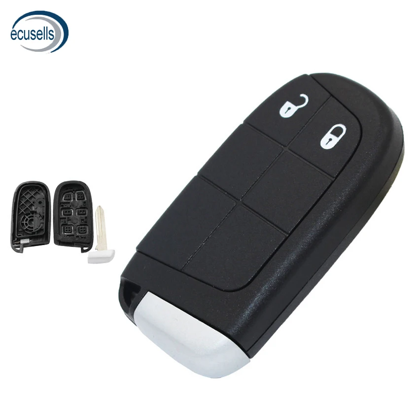 New Keyless Smart Remote Key Case for Chrysler Dodge Journey 2011-2015 2 Buttons +Blade Key Shell Fob
New Keyless Smart Remote Key Case for Chrysler Dodge Journey 2011-2015 2 Buttons +Blade Key Shell Fob