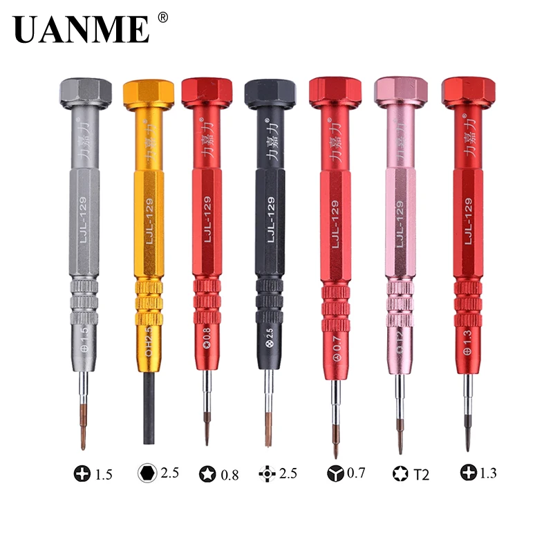 Multifunction 7 Type Hard S2 Steel Precision Pen Screw Driver Screwdriver Set Repair Tools Kit for Cell Phone Hand tools
Multifunction 7 Type Hard S2 Steel Precision Pen Screw Driver Screwdriver Set Repair Tools Kit for Cell Phone Hand tools
