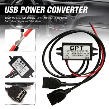 Dual Double 2 USB DC-DC Car Converter Module 12V To 5V 3A 15W Power Adapter used for LED Car Display GPS Over Voltage Protection
Dual Double 2 USB DC-DC Car Converter Module 12V To 5V 3A 15W Power Adapter used for LED Car Display GPS Over Voltage Protection