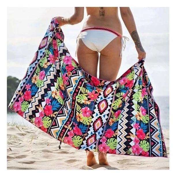 European Big Trip Ultra Light Beach Towel Quick Dry Mat Summer Airplane Blanket Sports Swimming Towel Water Absorbent Fabric B6T
European Big Trip Ultra Light Beach Towel Quick Dry Mat Summer Airplane Blanket Sports Swimming Towel Water Absorbent Fabric B6T
