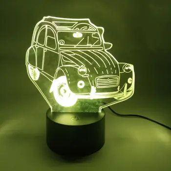 New car 3D Lamp 7 Color change Remote Switch Table lamp Colored lights Atmosphere desk lamp bedroom light For Gift
New car 3D Lamp 7 Color change Remote Switch Table lamp Colored lights Atmosphere desk lamp bedroom light For Gift