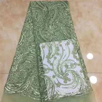 2019 High Quality African Net Lace Fabric French Embroidery Sequins Tulle Lace Fabric For Nigerian Party Dress CDA196-1
2019 High Quality African Net Lace Fabric French Embroidery Sequins Tulle Lace Fabric For Nigerian Party Dress CDA196-1
