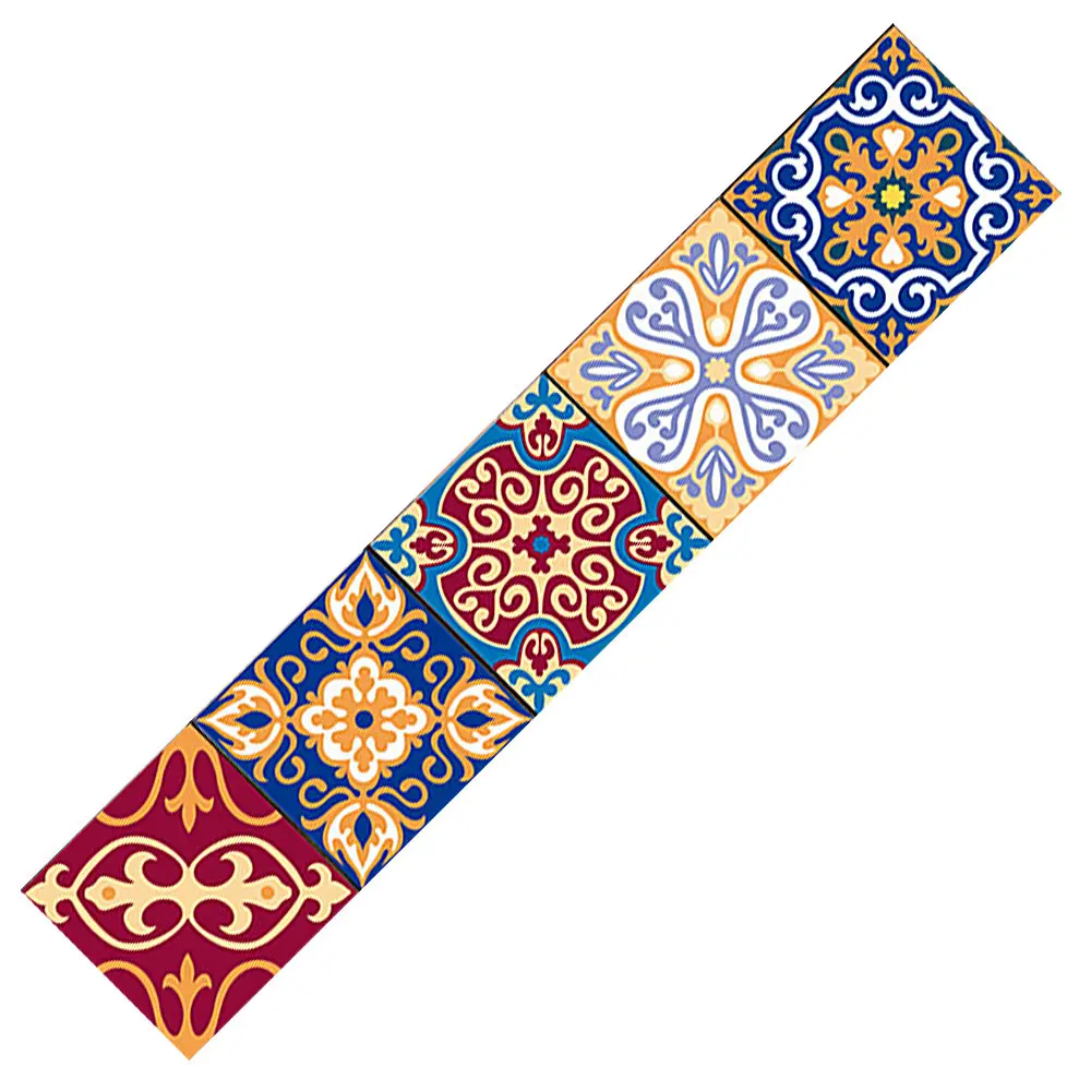 20*100cm Any Combination With Tile Sticker Moroccan Style PVC Tile Sticker Home Living Room Dining Room Decoration Wall Sticker
20*100cm Any Combination With Tile Sticker Moroccan Style PVC Tile Sticker Home Living Room Dining Room Decoration Wall Sticker