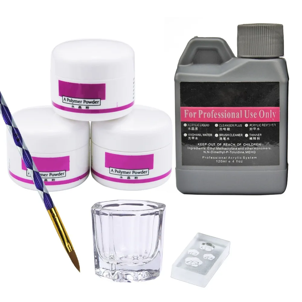 Manicure Nail Set Acrylic Powder 3D Tips Glass Cup Nail Brush Crystal Nail Polymer Builder For Art Manicure Tools Set Kit
Manicure Nail Set Acrylic Powder 3D Tips Glass Cup Nail Brush Crystal Nail Polymer Builder For Art Manicure Tools Set Kit