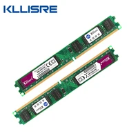 Kllisre DDR2 (2pcsX2GB) Ram 2GB 800MHz PC2-6400U 1.8V CL6 240Pin non-ECC Desktop Memory Dimm New image