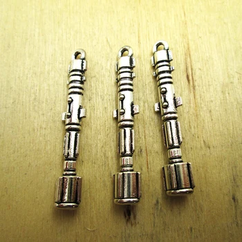 10pcs-- Doctor who 3D Sonic Screw Driver 11th Sonic Screwdrive- DIY necklace/ bracelets charms antique silver tone
10pcs-- Doctor who 3D Sonic Screw Driver 11th Sonic Screwdrive- DIY necklace/ bracelets charms antique silver tone