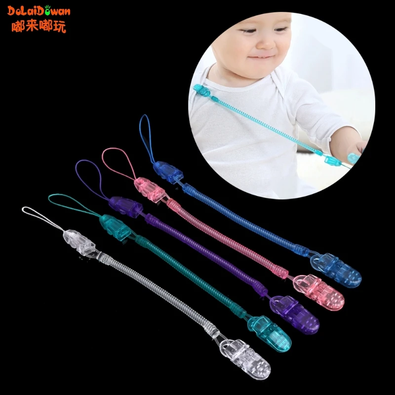 Spring Soother Nipple Clip Chain Holder Strap Newborn baby Toddler Dummy Pacifier PP Plastic suit for Baby Infant
Spring Soother Nipple Clip Chain Holder Strap Newborn baby Toddler Dummy Pacifier PP Plastic suit for Baby Infant