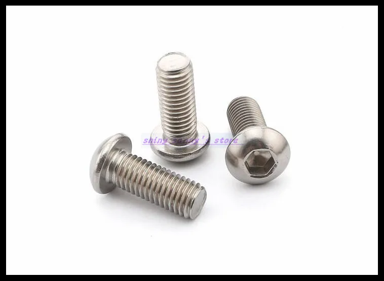 200pcs/Lot Metric Thread ISO7380 M2 Stainless Steel Button Head Hex Socket Cap Screws Bolts Brand New
200pcs/Lot Metric Thread ISO7380 M2 Stainless Steel Button Head Hex Socket Cap Screws Bolts Brand New