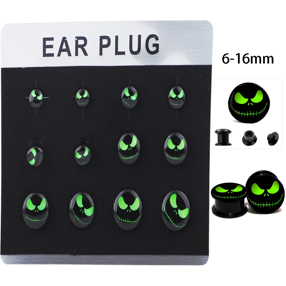 TIANCIFBYJS Acrylic Logo Ear Gauge Plugs And Tunnels Stretching Expander 6mm-16mm Screw Fit Plug Body Jewelry Piercing 60pcs
TIANCIFBYJS Acrylic Logo Ear Gauge Plugs And Tunnels Stretching Expander 6mm-16mm Screw Fit Plug Body Jewelry Piercing 60pcs