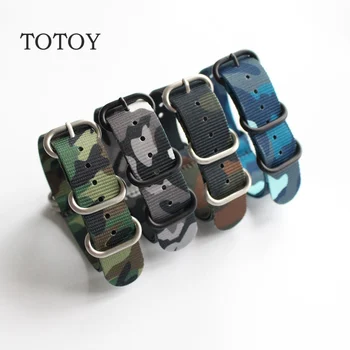 TOTOY Camouflage Nylon Watchbands NATO Strap 18MM 20MM 22MM 24MM,Sport Camouflage Nylon Watch Strap, Men and Women's Wristband
TOTOY Camouflage Nylon Watchbands NATO Strap 18MM 20MM 22MM 24MM,Sport Camouflage Nylon Watch Strap, Men and Women's Wristband