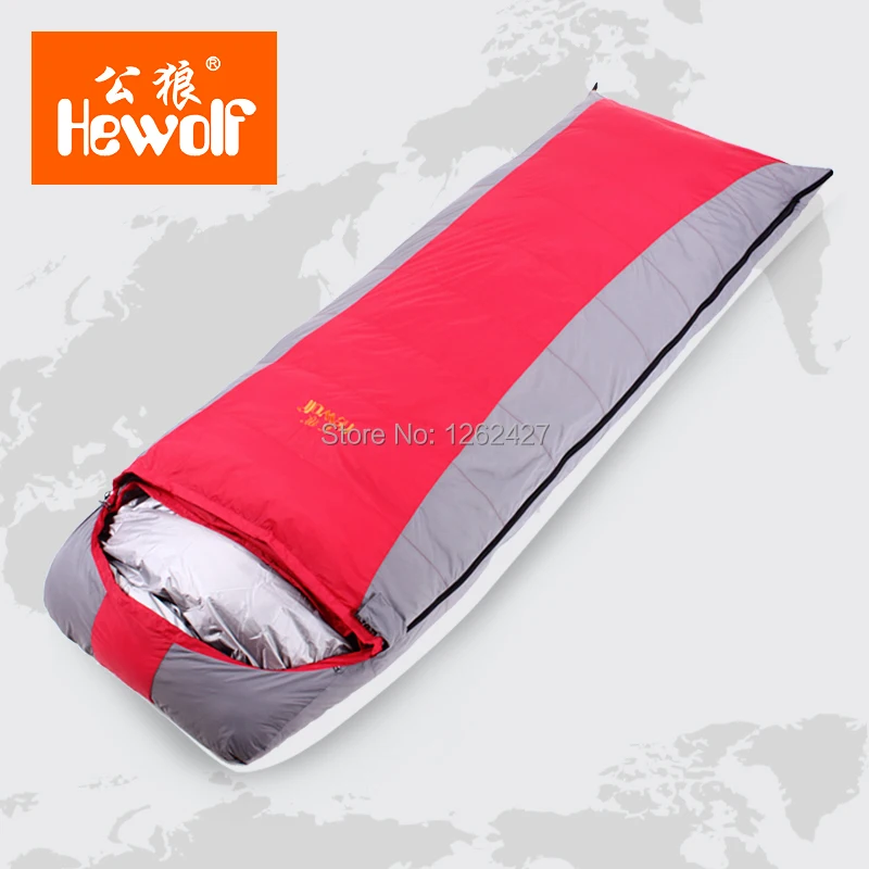 Hewolf Ultralight high-quality white duck down waterproof ripstop can be spliced Envelope down sleeping bags
Hewolf Ultralight high-quality white duck down waterproof ripstop can be spliced Envelope down sleeping bags