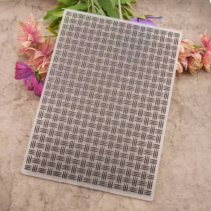 12.7x17.8cm Line Texture Embossing folders Plastic Embossing Folder For Scrapbooking DIY Photo Album Card EM056
12.7x17.8cm Line Texture Embossing folders Plastic Embossing Folder For Scrapbooking DIY Photo Album Card EM056