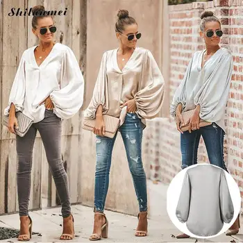 Summer Blouse Long Sleeve Female Top Shirt Elegant Office Ladies Fashion Streetwear Blusas Women Blouses Shirts Solid Color
Summer Blouse Long Sleeve Female Top Shirt Elegant Office Ladies Fashion Streetwear Blusas Women Blouses Shirts Solid Color