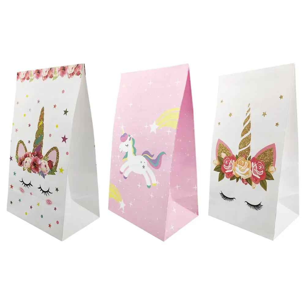 OURFETE Unicorn Gift Bag With Handles Wedding Paper Candy Bag Cookie Baby Shower Birthday Party Bread Gift Bag Wrapping Supplies
OURFETE Unicorn Gift Bag With Handles Wedding Paper Candy Bag Cookie Baby Shower Birthday Party Bread Gift Bag Wrapping Supplies