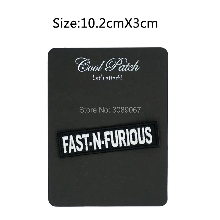 4" FAST N FURIOUS Logo TV MOVIE Series Costume Biker Vest Badge Embroidered Emblem punk applique iron on patch
4" FAST N FURIOUS Logo TV MOVIE Series Costume Biker Vest Badge Embroidered Emblem punk applique iron on patch