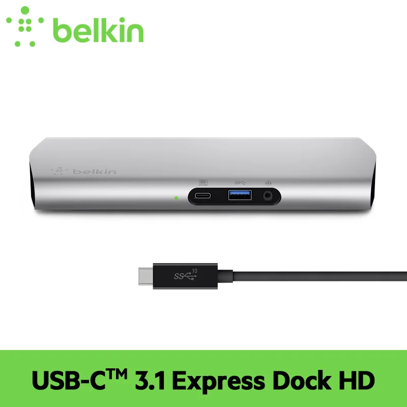 

Belkin Original USB3.1 Type-C Express Dock HD with Cable for MacBook Pro with Retail Package F4U093