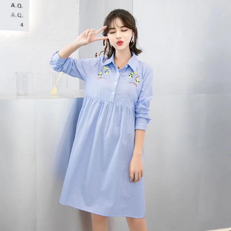 2018 New Autumn Winter Embroidered Flower Maternity Dresses Mother Nursing Dress Long Sleeve Pregnancy Dress Photography S-2XL
2018 New Autumn Winter Embroidered Flower Maternity Dresses Mother Nursing Dress Long Sleeve Pregnancy Dress Photography S-2XL