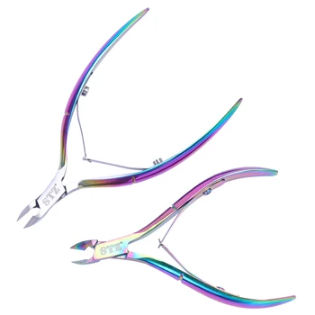 2pcs STZ Brand Cuticle Cutter Nail Art Clippers Rainbow Scissor Remover Deed Skin Finger Toes Edge Manicure Nail Plier TRC1-2 
2pcs STZ Brand Cuticle Cutter Nail Art Clippers Rainbow Scissor Remover Deed Skin Finger Toes Edge Manicure Nail Plier TRC1-2