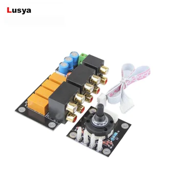 RCA Audio Switch Input Selection Board Lotus Seat Stereo Relay 4-way Audio Input Signal Selector Switching Amplifier DIY B7-002
RCA Audio Switch Input Selection Board Lotus Seat Stereo Relay 4-way Audio Input Signal Selector Switching Amplifier DIY B7-002