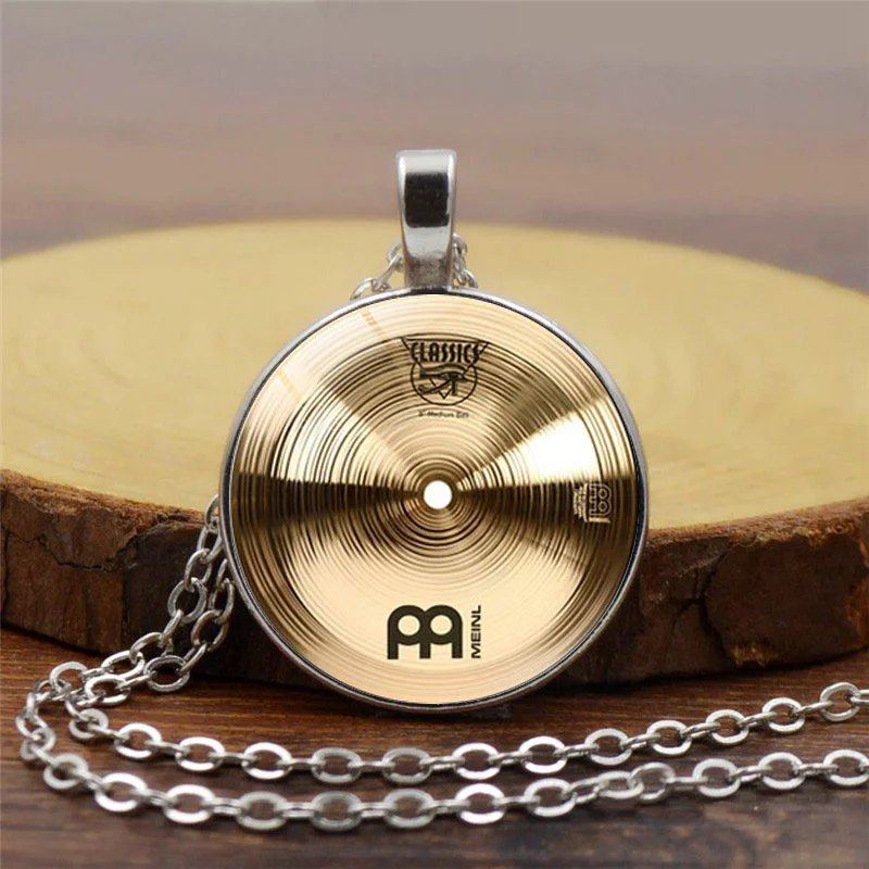 2020 Fashion Vintage Alloy Glass Round Cabochon Necklace Pendant Necklace Drummer Cymbals Necklace Women Jewelry Christmas Gift
2020 Fashion Vintage Alloy Glass Round Cabochon Necklace Pendant Necklace Drummer Cymbals Necklace Women Jewelry Christmas Gift