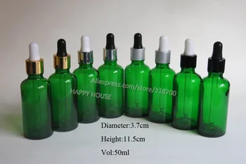 360 x 50ML Refillable Empty Glass E liquid Drop Bottles 50cc Portable Green Cosmetic Drop Containers
360 x 50ML Refillable Empty Glass E liquid Drop Bottles 50cc Portable Green Cosmetic Drop Containers