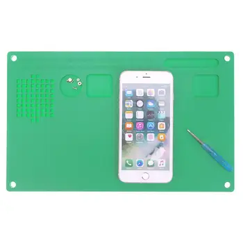 330x200mm phone Soldering Station Pad, Iron PC Computer Repair Mat Heat Insulation Thickening Silicone Phone Repair tool set
330x200mm phone Soldering Station Pad, Iron PC Computer Repair Mat Heat Insulation Thickening Silicone Phone Repair tool set