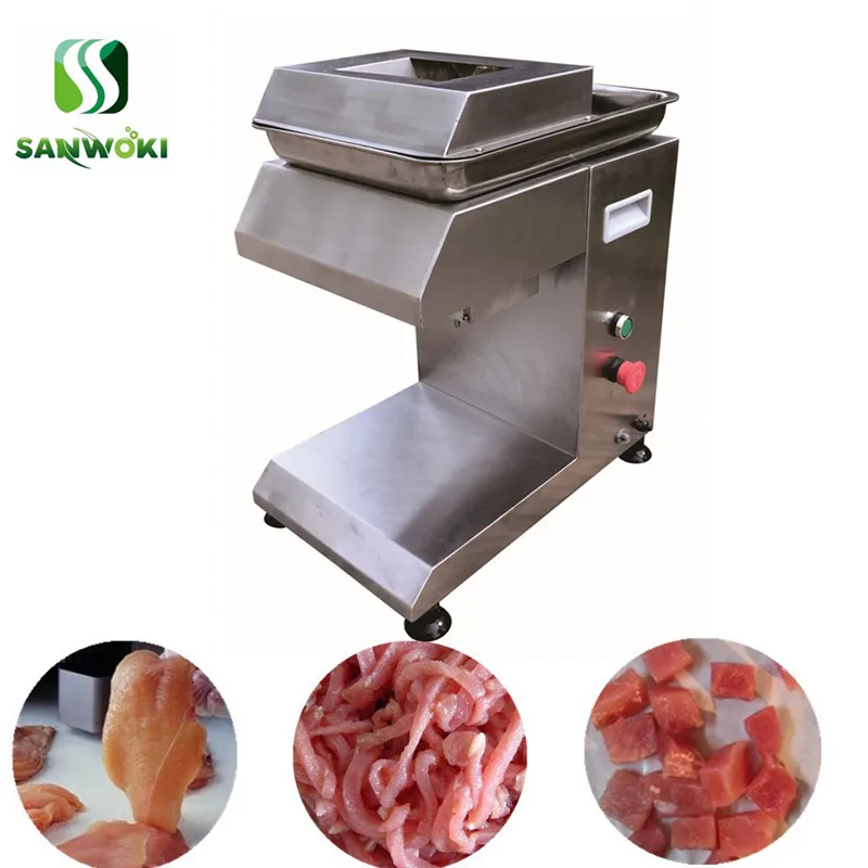 Commercial Home Stainless steel Meat Slicer Cube meat mincing machine meat Twisting Cutting Machine Meat Slicer Cutter
Commercial Home Stainless steel Meat Slicer Cube meat mincing machine meat Twisting Cutting Machine Meat Slicer Cutter