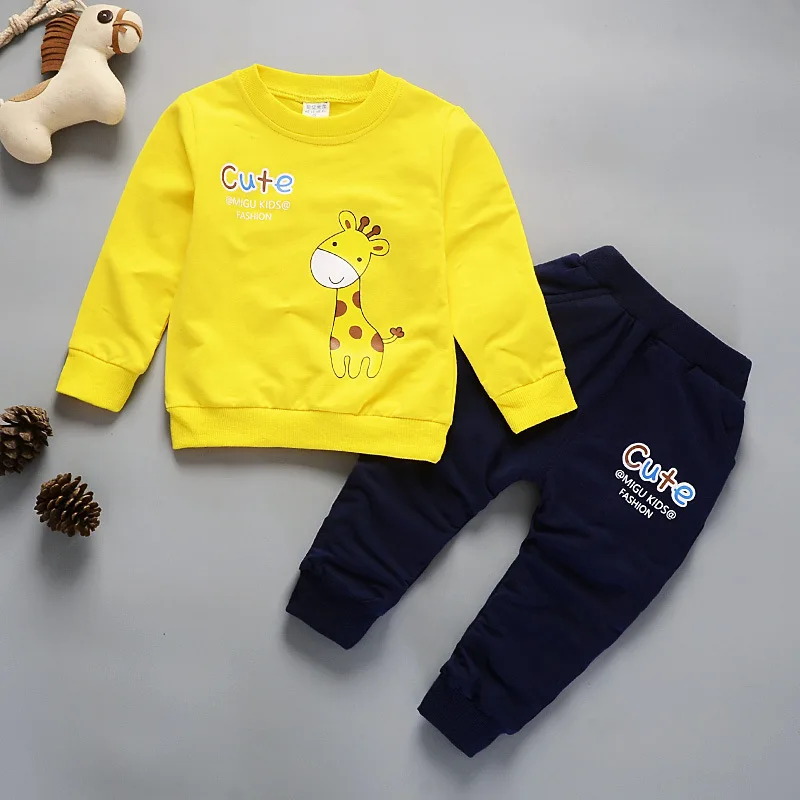 2019 Giraffe Print Spring Autumn Children Baby Boy Girl Set Cartoon Long Sleeve T-shirt Banquet Party Girl Clothes boy Clothes
2019 Giraffe Print Spring Autumn Children Baby Boy Girl Set Cartoon Long Sleeve T-shirt Banquet Party Girl Clothes boy Clothes