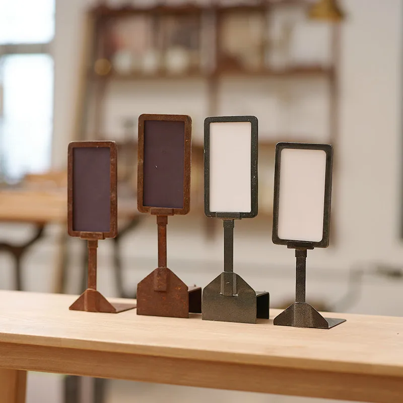 Handmade Ironplate Billboards Signage Display Initial Label Holder Stand Billboard Shelf Price Talker Desk Tag Frame Card Clip
Handmade Ironplate Billboards Signage Display Initial Label Holder Stand Billboard Shelf Price Talker Desk Tag Frame Card Clip