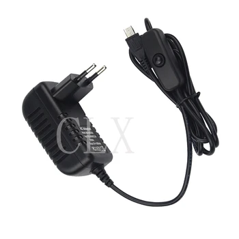 5V 3A Raspberry Pi 3 Model B+ Power Supply Switch Button Power Adapter Supply Micro USB Port for Raspberry Pi 3 Model B+ plus
5V 3A Raspberry Pi 3 Model B+ Power Supply Switch Button Power Adapter Supply Micro USB Port for Raspberry Pi 3 Model B+ plus